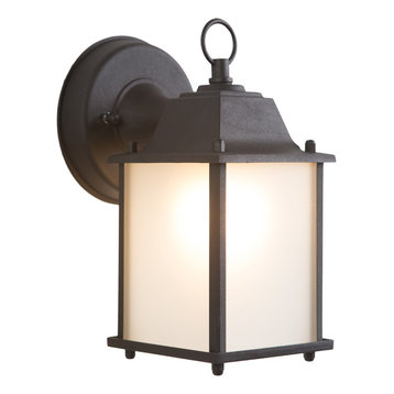 Yosemite One Exterior Sconce With Black Frame Finish 5008IBL