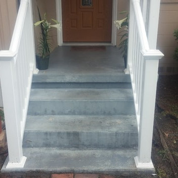 Mr. & Mrs. P's Front Steps