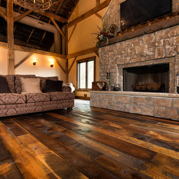 Antique Historic Plank Flooring - Barn Loft