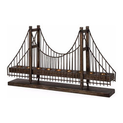 Suspension Bridge Candleholder - Candleholders