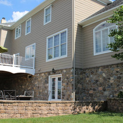 QuarryCut Stone - 50%Brown 50%Dark - Irregular 3 - Siding And Stone Veneer