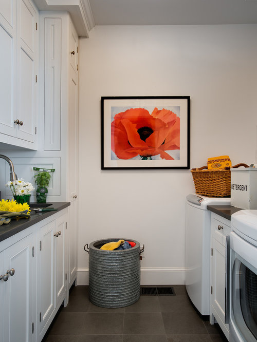Best Laundry Room with Soapstone Countertops Design Ideas & Remodel