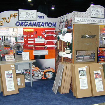 Wall Control Pegboard Booth for Garage Tool Storage