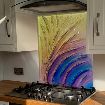 Fused Glass Splashbacks - Messis