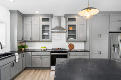 Example of a kitchen design in Other