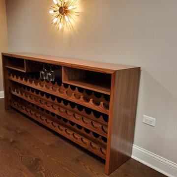 Dry Bar & Wine Storage