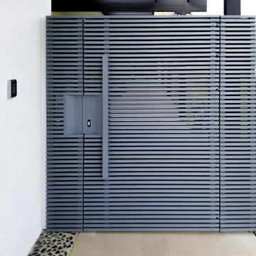 Gray Contemporary Aluminum