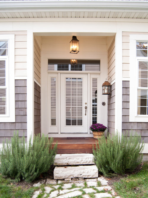 Front Door On Bedford Stone | Houzz