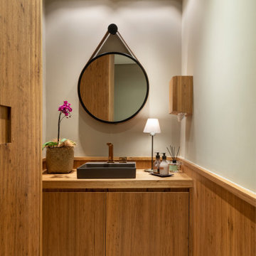 Private Executive Office — Complete Wood Millwork Package