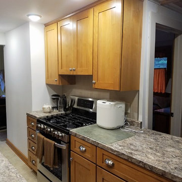 Small Cabin Kitchen and Bathroom remodel