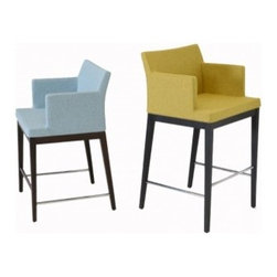 Chadri Wood Barstool - Bar Stools And Counter Stools