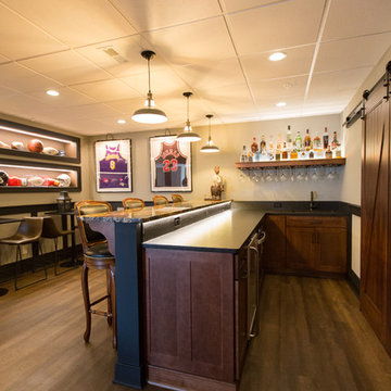 Bucks County Style Basement in Perkasie, PA