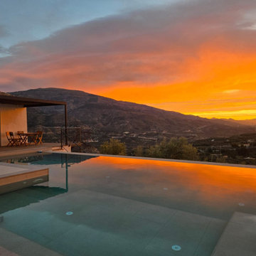 Infinity pool.