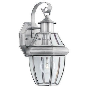 Thomas Lighting Heritage 1-Light Outdoor Wall Lantern SL941378 - Brushed Nickel