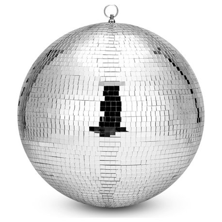 Yescom 16" Disco Mirror Glass Ball DJ Dance Club Stage Lighting Party