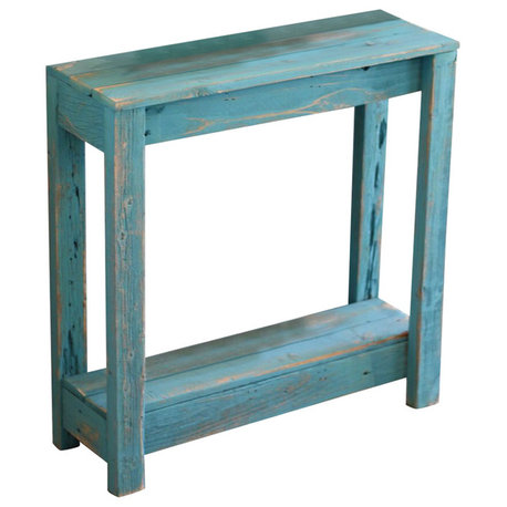 Small Entry Console, Turquoise
