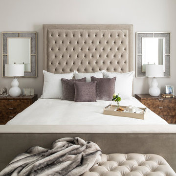 Transitional Elegance Master Bedroom
