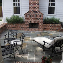 back yard fire places