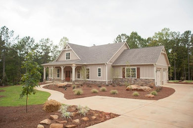 Craftsman exterior home idea in Atlanta