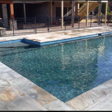 Atlanta Metro Custom Pool Renovations - Emerald Bay PebbleTec