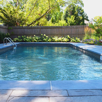 Rutherford Bergen County New Jersey Rectangle Pool