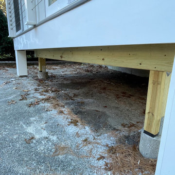 Complete Enclosed Porch Renewal and Reconstruction