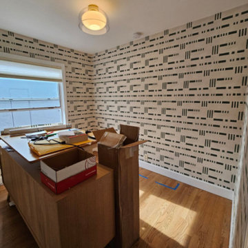 Office wallpaper installation Temple, TX