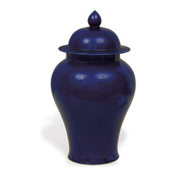 Cobalt Small Temple Jar - Home Decor