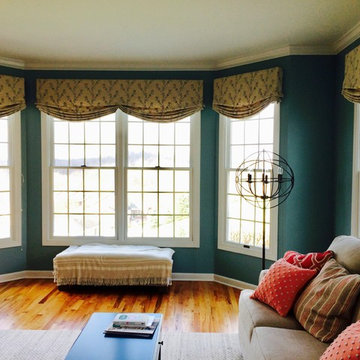Relaxed Roman Shade Valances