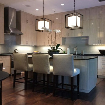 High Gloss Foil Kitchen