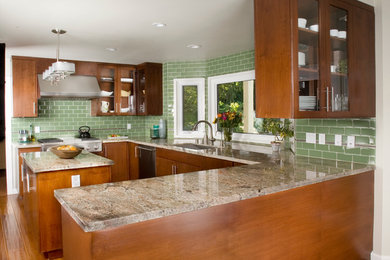 Elegant kitchen photo in Los Angeles