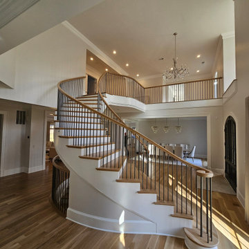 Project #116 | Elegant Curved Staircase