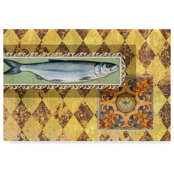 Maria Rytova 'River Fish' Canvas Art, 24"x16"