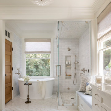Woodland Heights Remodel - Primary Bathtub and Shower