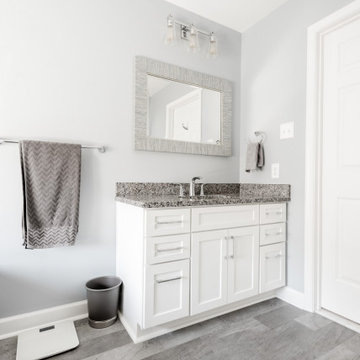 Natural Aesthetic Transitional Bathroom