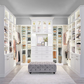 Boutique Style Walk-In Closet