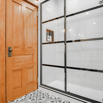 Bathroom shower, shower niche
