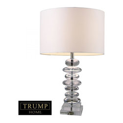 Dimond - One Light Clear Crystal Table Lamp - Table Lamps