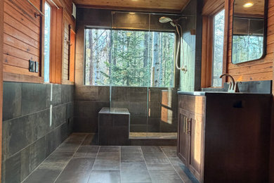 Bathroom - traditional bathroom idea in Other