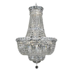 Elegant Lighting - Elegant Lighting 2528D22C/SS Chandelier Tranquil - Ceiling Lighting