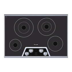 Thermador 30" Smoothtop Electric Cooktop, Stainless Steel | CEM304FS - Cooktops