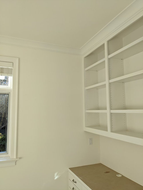 Great ideas for new countertop for builtin desks?