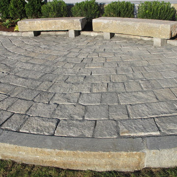 Reclaimed Granite Used in Walkways and Patios