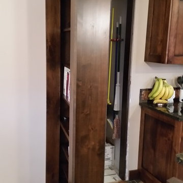 Custom hidden door bookcases