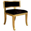Design Toscano Klismos Lowback Lounge Chair