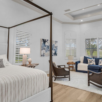 Florida Modern Master Bedroom