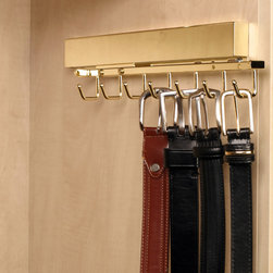 Sliding Belt Rack - Wall Hooks