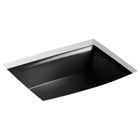 Kohler K-2355 Archer 19-7/8" Undermount Bathroom Sink - Black