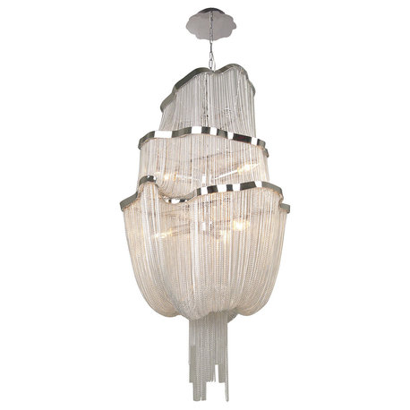 Avenue Lighting HF1402CH Six Light Chandelier Mullholand Dr. Polish