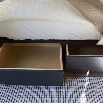 Weekend Cabin in the Woods- Master Bed